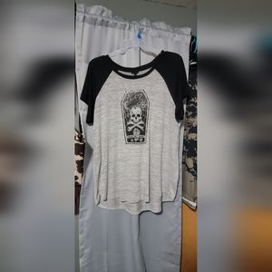 Torrid skull shirt